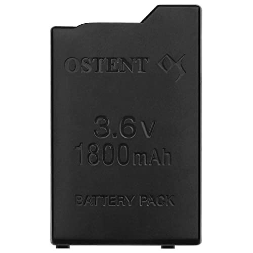 OSTENT 1800mAh 3.6V Lithium Ion Li-ion Polymer Rechargeable Battery Pack Replacement for Sony PSP 1000 PSP-110 Console - Image 1
