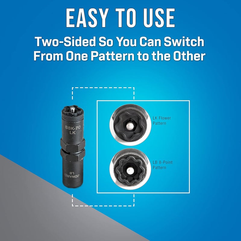 Jonard Tools SSK-70 Slam Lock Star Key for LK & LB Patterns - Image 2