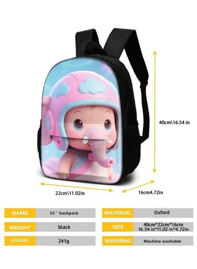 Bright Li Fire Fashion password for student teenagers! Popular cartoon bag three-piece set, practical and eye-catching (available for students, children, friends outings, mountain climbing, school, etc.) - 53 - Image 5