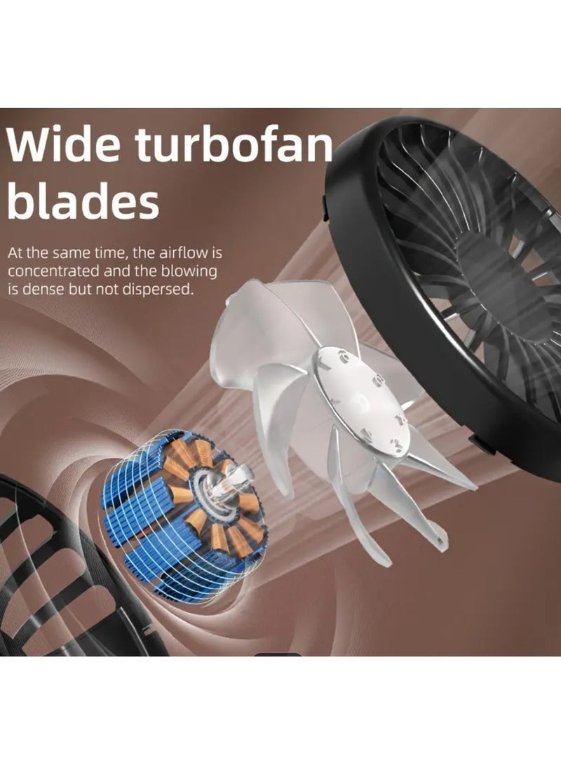 general 2-in-1 USB Fan & Humidifier, Portable Desktop Air Conditioner with 4 Adjustable Speeds & 2 Humidity Levels, Silent 360° Operation for Office, Bedroom,Quiet Cooling,Portable Air Conditioner - Image 5