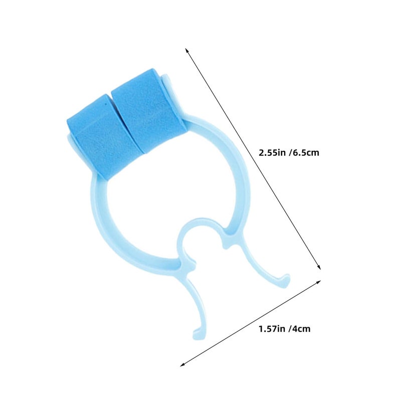 30 Pcs Blue Plastic Respiratory Training Nasal Clips For Pulmonary Function Test And Swimming Exercise - Image 3