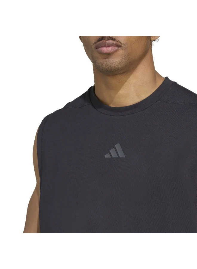 Adidas D4T X Sl Tee Black Training T-Shirts For Men XS