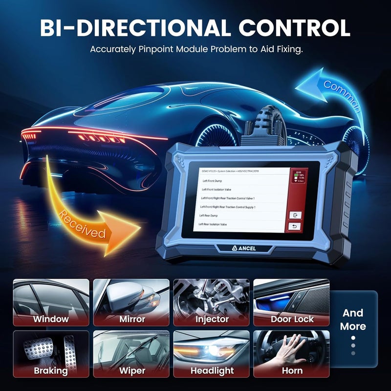 Ancel ANCEL DS160 OBD2 Scanner for Benz Maybach - Image 4