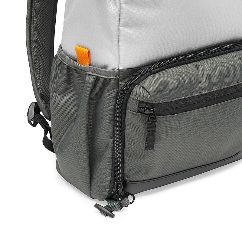 لوبرو حقيبة ظهر للكاميرا الخارجية Lowepro Lp37234-Pww Truckee Bp 150 Lx تناسب الكمبيوتر اللوحي مقاس 10 بوصات لكاميرات Dslr المدمجة/بدون مرايا وسوني كانون ونيكون مع عدسة ثانية Gimbal Video Drone Dji Osmo Mavic رمادي فاتح - Image 4