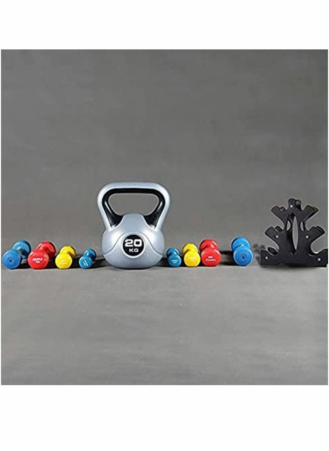 Generic Dumbbell Rack Stand, 3 Tier Dumbbells Weights Handle Hand Weight Tower, Holds 30 Pounds(Without Dumbbells)  - Image 4