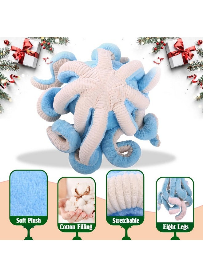 DENTRUN Octopus Stuffed Animals, Giant Octopus Plush Doll Play Toys For Kids Girls Boys Adults Birthday Xmas Halloween Present Stuffed Sea Animals Plushie, 7/16/24/32 Inches, 5 Colors - Image 3
