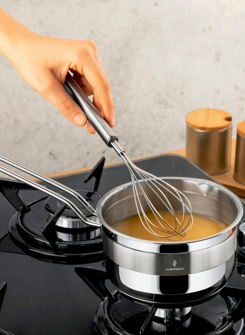 سوفرام كسرولة سوفرام استيل تركي مقاس 14 سم - Image 4