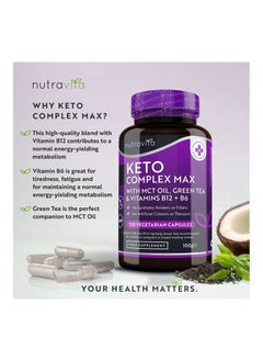 Nutravita Keto Complete Diet Pills – 2 Month Supply – Max Strength for Men & Women 120 Capsules  - Image 3