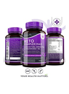 Nutravita Keto Complete Diet Pills – 2 Month Supply – Max Strength for Men & Women 120 Capsules  - Image 2