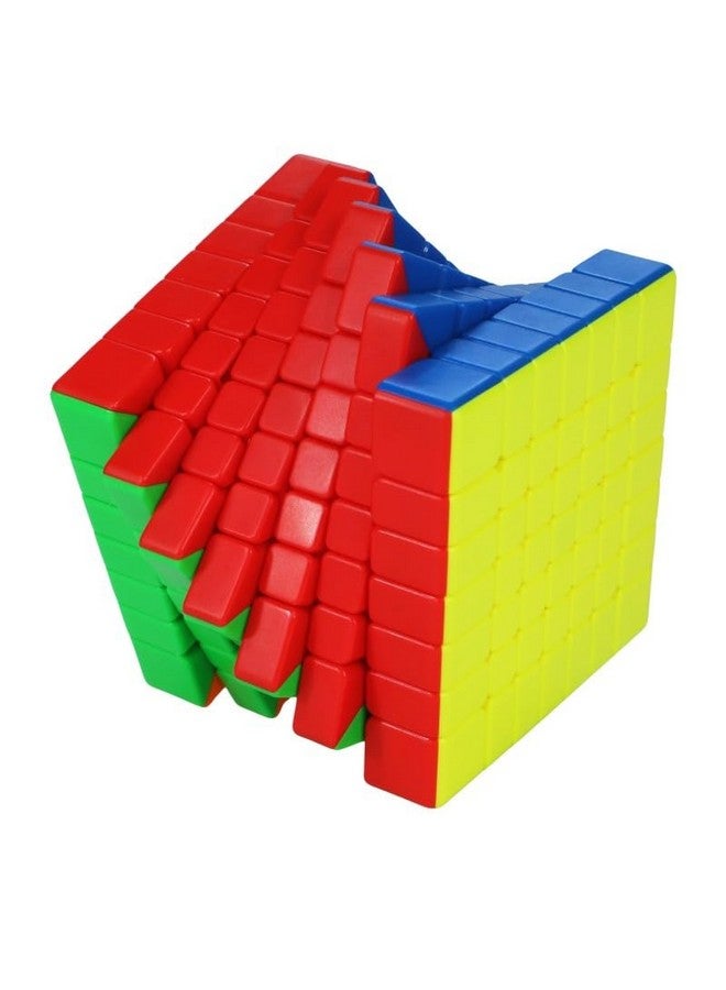CuberSpeed 7X7 Magnetic Speed Cube Mfjs Meilong 7X7 V2 M Stickerless Speed Cube - Image 4
