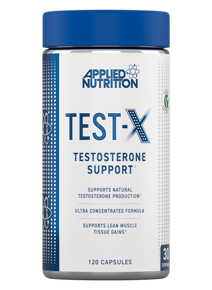 Test X Testosterone Support 120 Capsule
