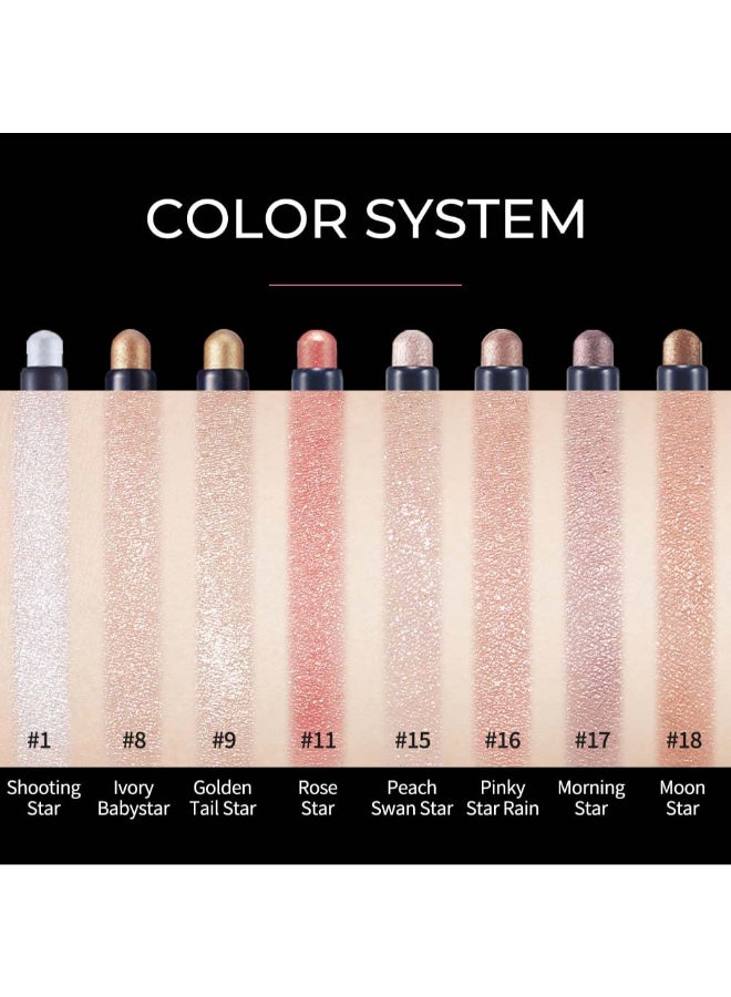ETUDE HOUSE Bling Bling Eye Stick #18 Moon Star (21) - Image 5