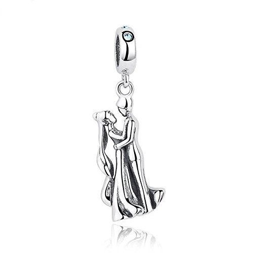 ABAOLA Lover Dancing Charm 925 Sterling Silver Beads fit for Charms Bracelets - Image 1