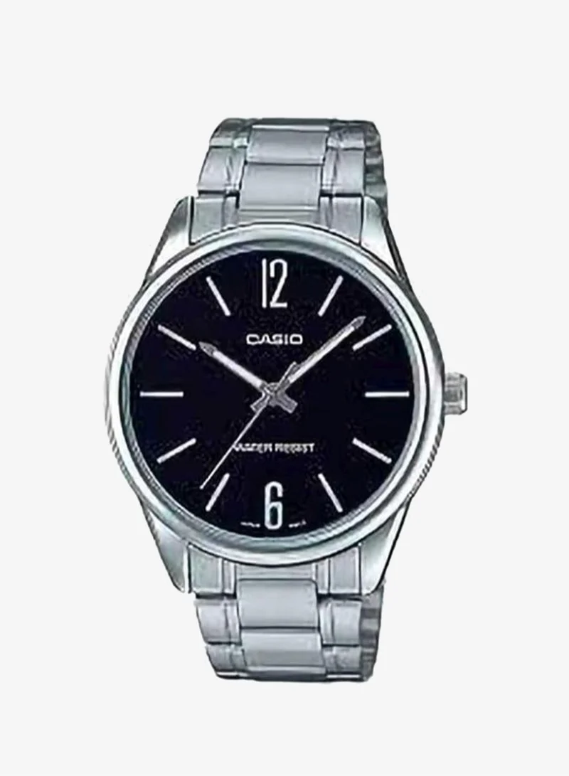 كاسيو Men's stainless Steel Analog Watch MTP-V005D-1BUDF - 48 mm
