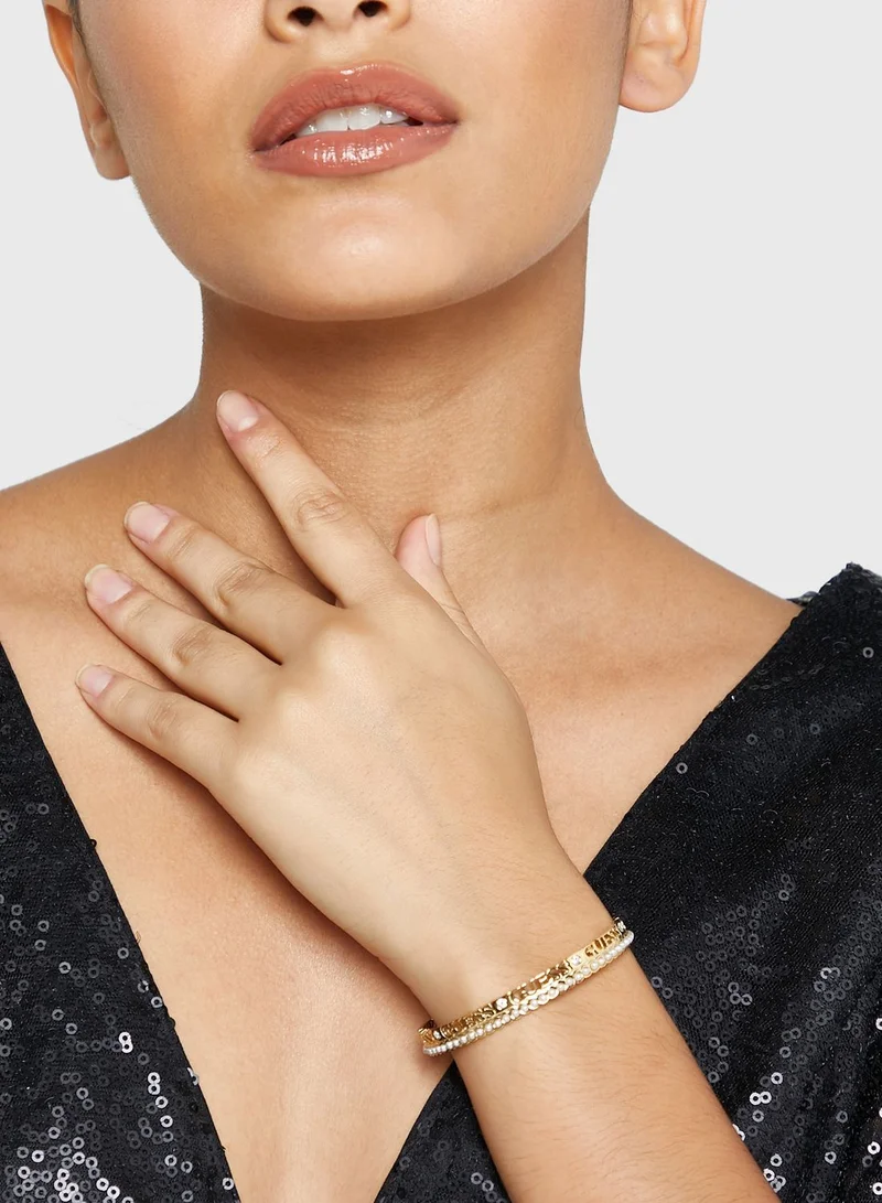 GUESS Solid Bangle Bracelet