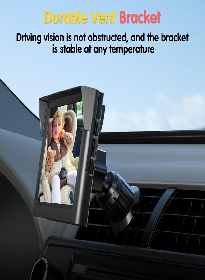 LUCKVIEW Universal Air Vent Clip for Baby Car Camera, Sturdy Vent Grip - Image 2
