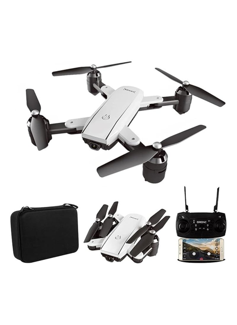 DIGI CORE - Pihot Mini Drone RC Drone Multifunctional P10 Follow Me, Gesture Control, Gesture Photo, Gesture Recording, Altitude Hold, One Key Lift, Route Planning & Auto Home Grey - Image 1
