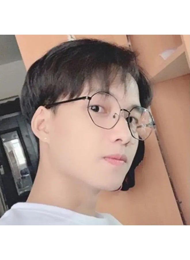 SCENT HOUSE Women's Anti-blue Light Glasses, Fashion Vintage Glasses, Ultra-light Metal Frame, Coconut Round Decorative Glasses, With Protective Cover, Eye Fatigue Protection (Includes eyeglass case)
,blue lighe blocking glasses,eyeglasses - Image 4