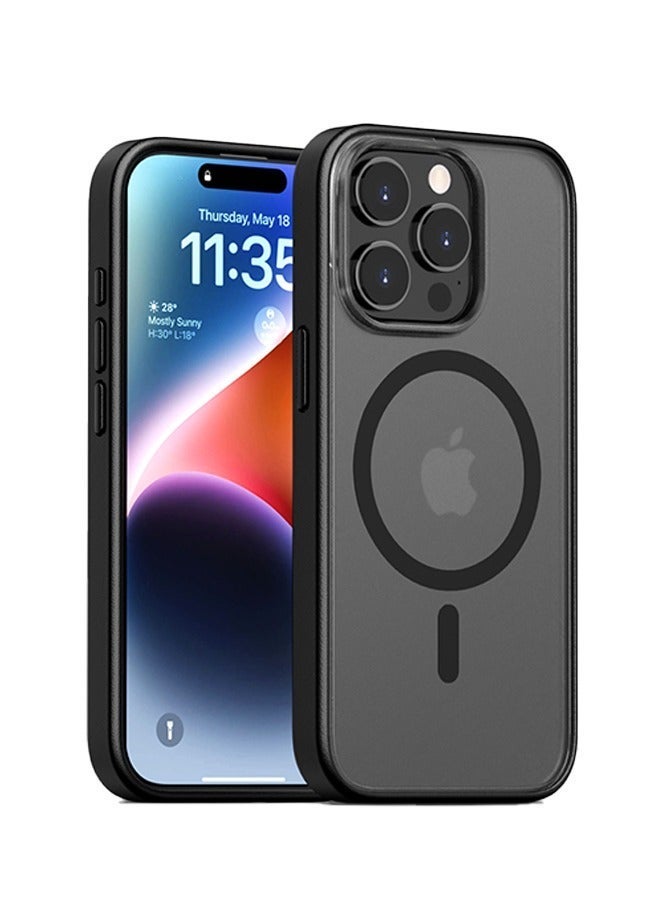 X-level iPhone 15 Pro Max Magsafe Case Supports Magnetic Wireless Charging【Shockproof Military-Grade Protection】Anti-Fingerprints Anti-Scratch, Slim Never Yellowing Magnetic iPhone 15 Pro Max Back Cover - Image 1