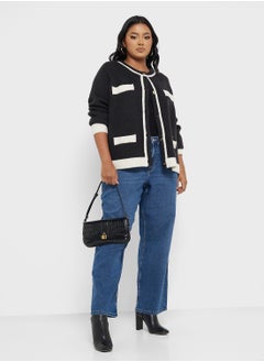 Vero Moda Curve Knitted Pocket Detail Cardigan  - Image 4