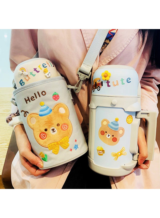 UPSTYLE Youjia Liangpin Large Capacity Household Thermos Flask 304 Stainless Steel Insulated Hot Water Kettle - Image 1
