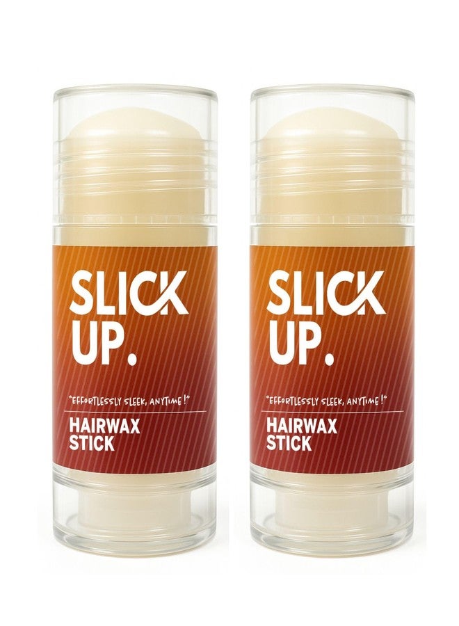 SLICKUP Hair Wax Stick for Women | Tames Flyaways, Baby Hairs | Sleek Styling Wax Stick for Frizz-Free, Slick Back Hairstyles | Non-Greasy Hair Stick (Pack of 2) - Image 1