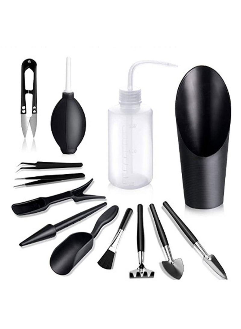 Generic Set of 13 Home Gardening Tools for Plant Care – Complete Indoor Gardening Kit  - Image 1