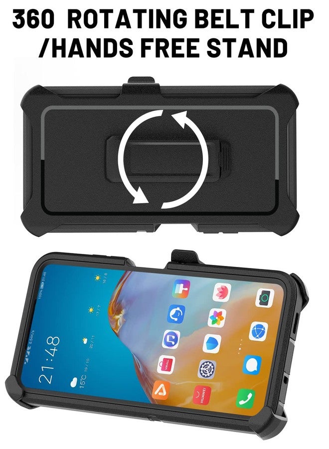 ايه اي كيس جراب حزام AICase لهاتف Galaxy A14 (6.8 بوصة)، غطاء هاتف متين ثلاثي الطبقات، حماية فائقة بمواصفات عسكرية، مقاوم للصدمات والسقوط والغبار، مناسب لهاتف Samsung A14 5G 2023_6 - Image 5