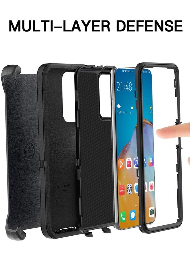 ايه اي كيس جراب حزام AICase لهاتف Galaxy A14 (6.8 بوصة)، غطاء هاتف متين ثلاثي الطبقات، حماية فائقة بمواصفات عسكرية، مقاوم للصدمات والسقوط والغبار، مناسب لهاتف Samsung A14 5G 2023_6 - Image 3