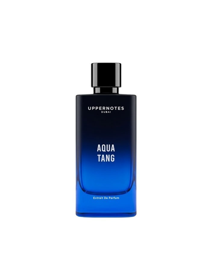 UpperNotes Aqua Tang Extrait De Parfum Unisex 80ml | Bergamot Pear Mandarin Cedar Musky Powdery | Fresh Clean Long Lasting Office Fragrance UAE - Image 4