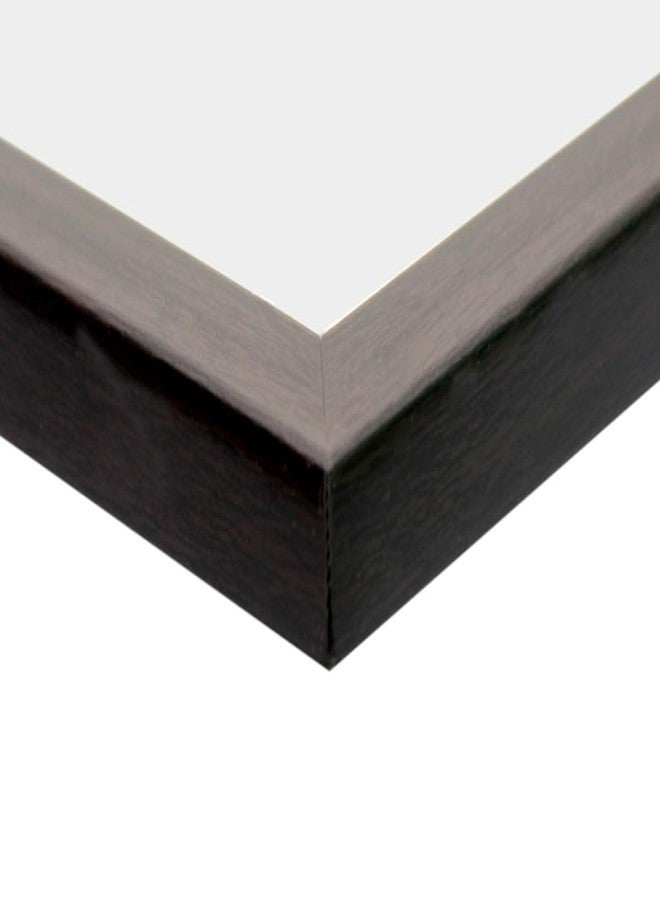 KDM HOME DECOR إطار صور وشهادات بحجم A4 من KDM HOME DECOR، مناسب لتزيين المنزل، غرفة المعيشة، المكتب، أو كهدية في المناسبات (8.2 × 11.6 بوصة)، لون بني - Image 3