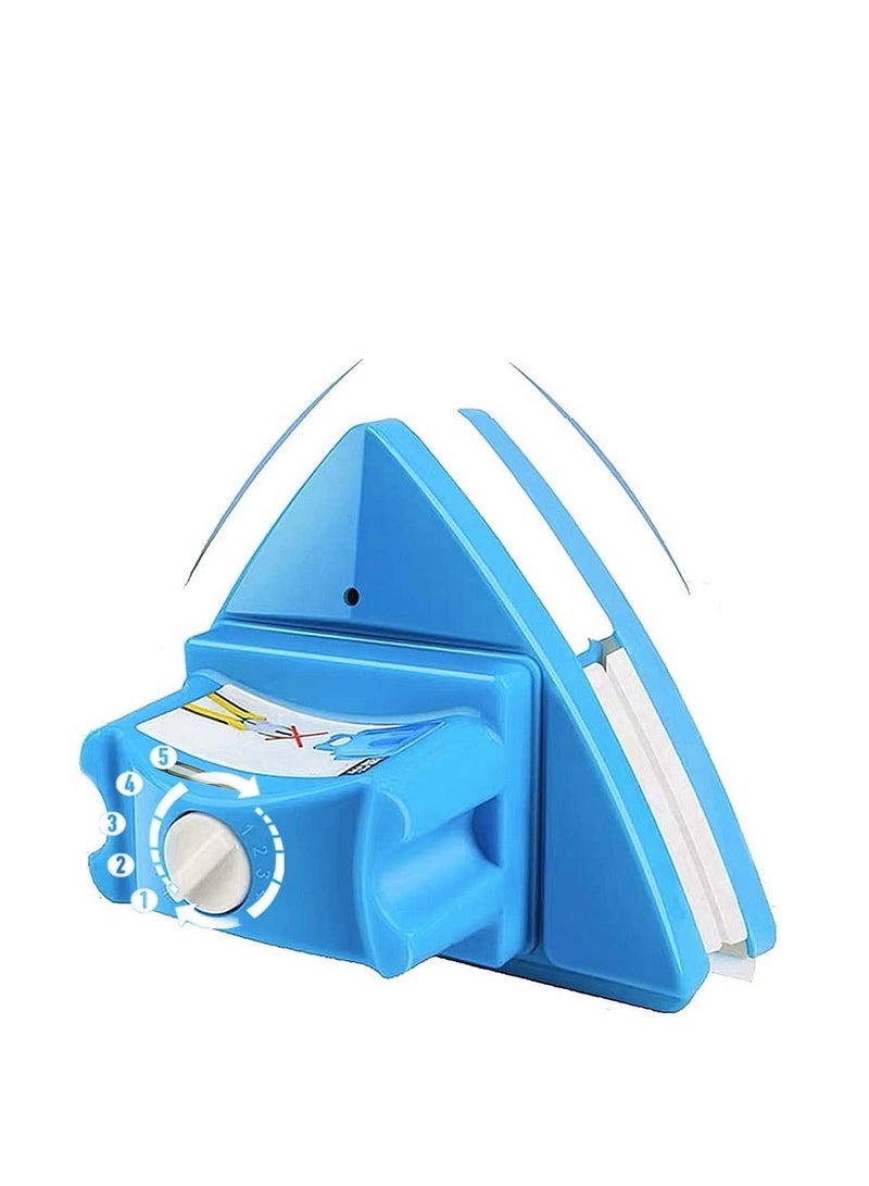 NIBEMINENT Magnetic Window Cleaning Tools, Double-Sided Cleaner Glass Wiper, Washing Brush Outside Tool, for High-Rise Double Glazed Windows - Image 1