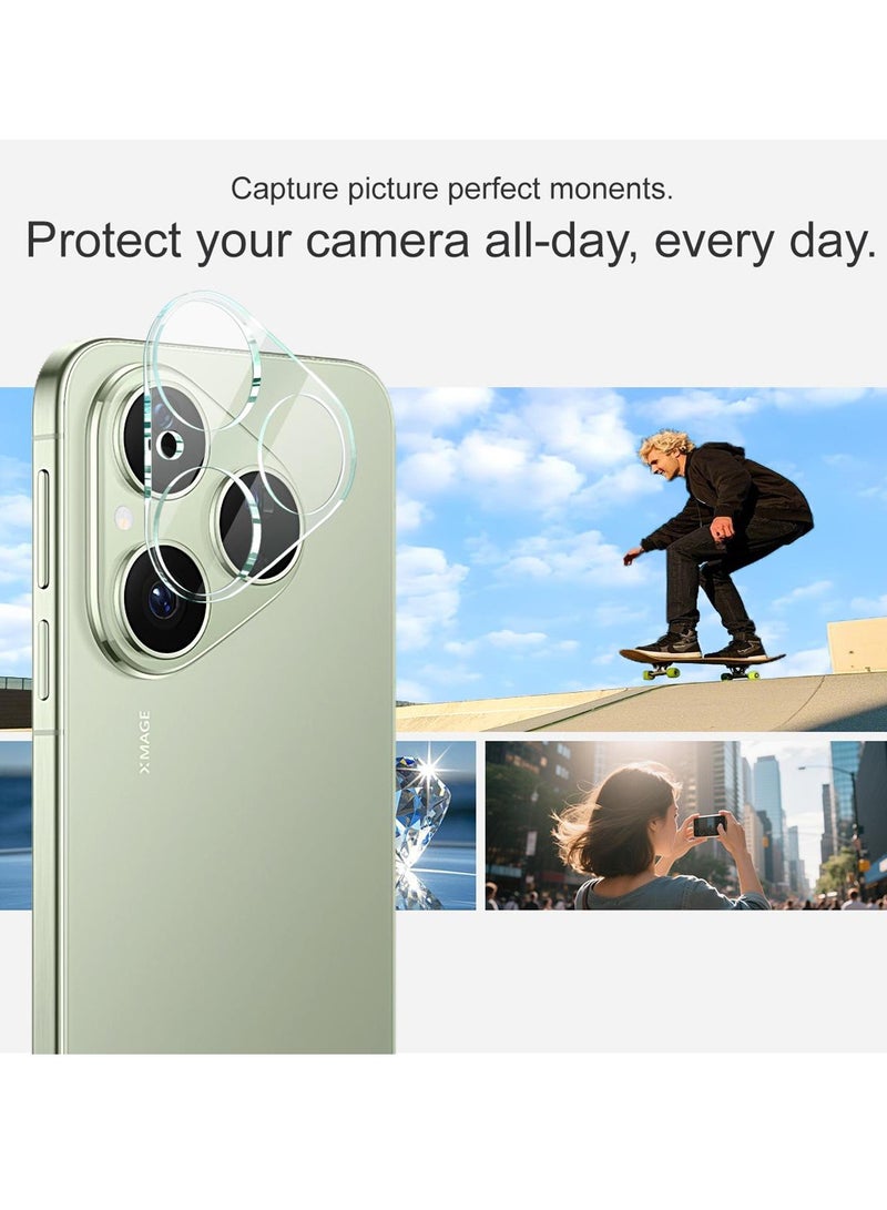 دبليو تيك واقي عدسة الكاميرا الفائقة هواوي بورا 80 5G 2025 (MLHICR) - شفاف - Image 4