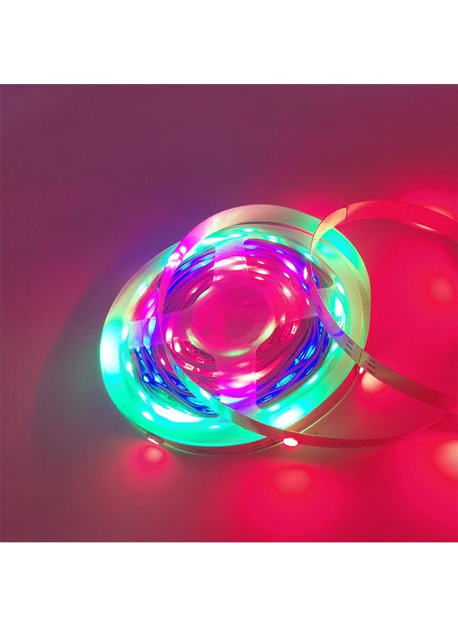 شريط إضاءة LED متعدد الألوان مقاوم للماء مع جهاز تحكم عن بعد، للتلفزيون/غرفة النوم/ديكور المنزل/الحفلات/البار، 3 متر - Image 3