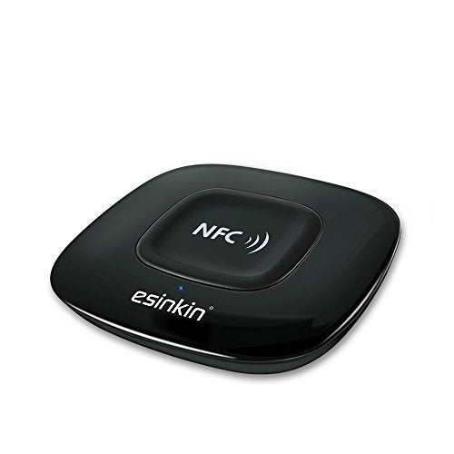 Esinkin Bluetooth Receiver Wireless Audio Adapter 4.0（NFC-Enabled） for HD Music Stereo Sound System - Image 1