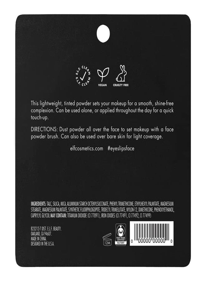 elf e.l.f. Prime & Stay Finishing Powder, Sets Makeup, Controls Shine & Smooths Complexion, Sheer, 0.18 Oz (5g) - Image 5