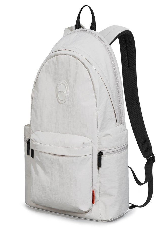 mixi Travel Backpack Lightweight Carry On Laptop Backpack Casual Daypack for Weekender College Work Hiking Outdoor, Light Gray, 15 inch, Travel Backpacks - Image 1