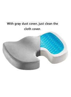 Arabest Gel seat Cushion, Non-Slip Orthopedic Gel, Memory Foam Coccyx Cushion, Office Chair Car seat Cushion(with Dust Cover)  - Image 3