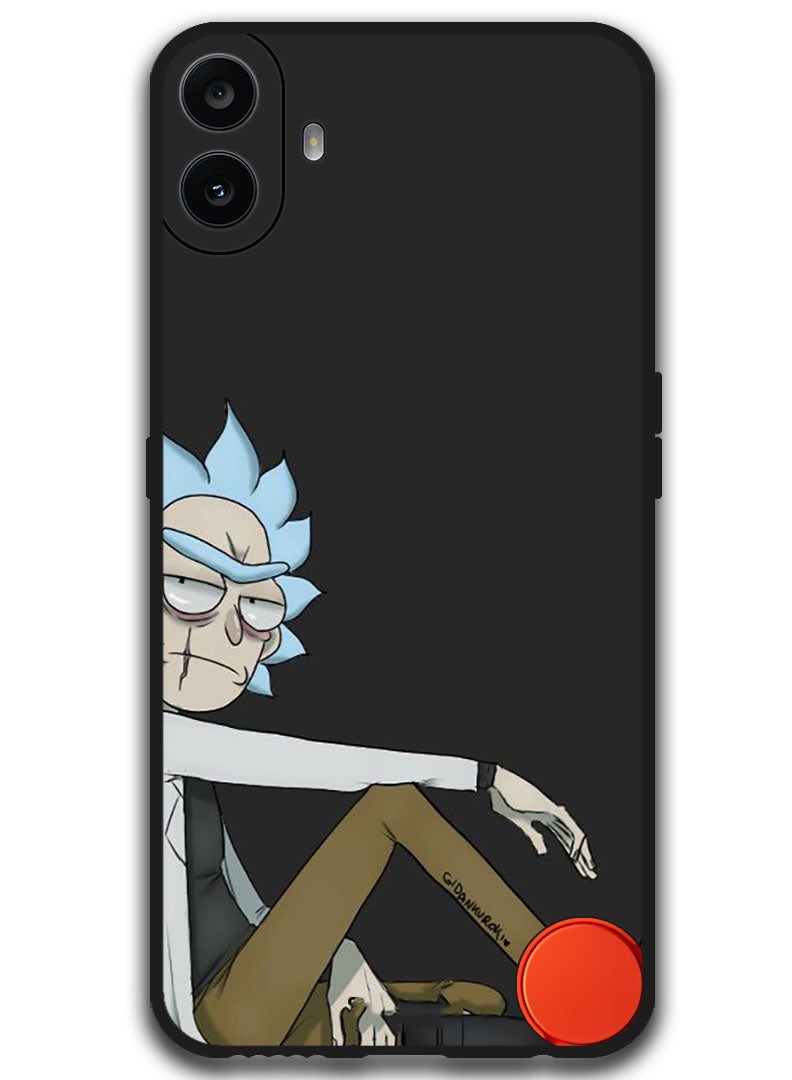 Theodor Protective Case Anti Scratch Shock Proof Bumper Cover For Nothing CMF Phone 1 Rick - Image 1