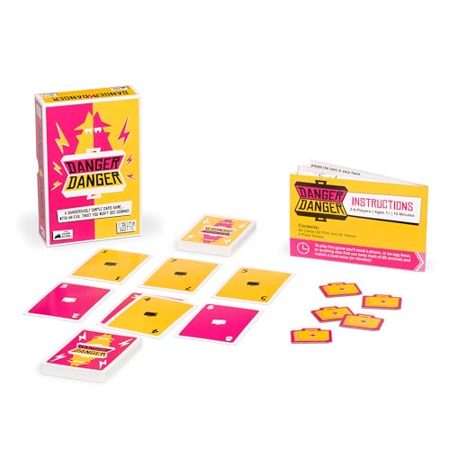 Exploding Kittens Danger Danger 2-8 Players - Ages 7+ - 10 Minutes to Play - Fast Paces Strategic Card Game - Party Game, Family Game Night, Kid and Adult Card Game - Image 5