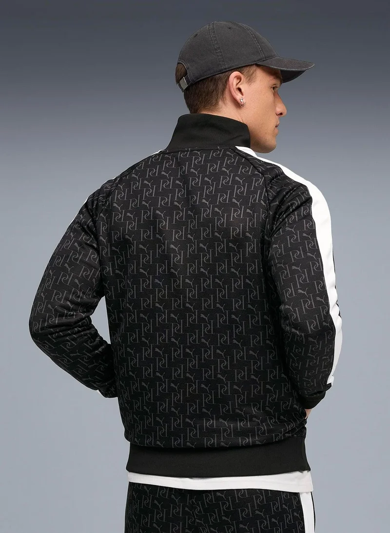 بوما جاكيت رياضي مطبوع بالكامل