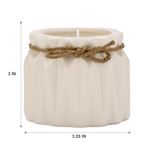 PROSPERRO LUMO by Parkash Candles Organic Aroma Ceramic Jar Candle || Soy Wax || Luxury Fragrance || White Oudh - Image 4