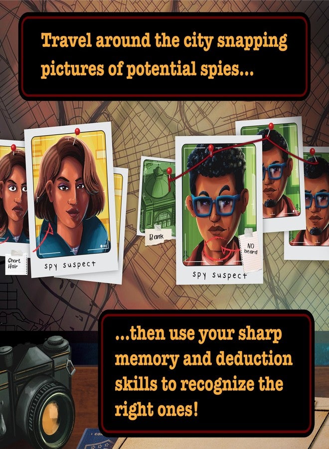 MindWare Mission: Spy Detective Family Board Game - Spy Game for 8 Year Olds and Up - Image 5