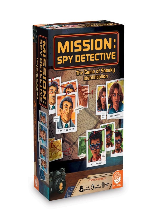 MindWare Mission: Spy Detective Family Board Game - Spy Game for 8 Year Olds and Up - Image 1