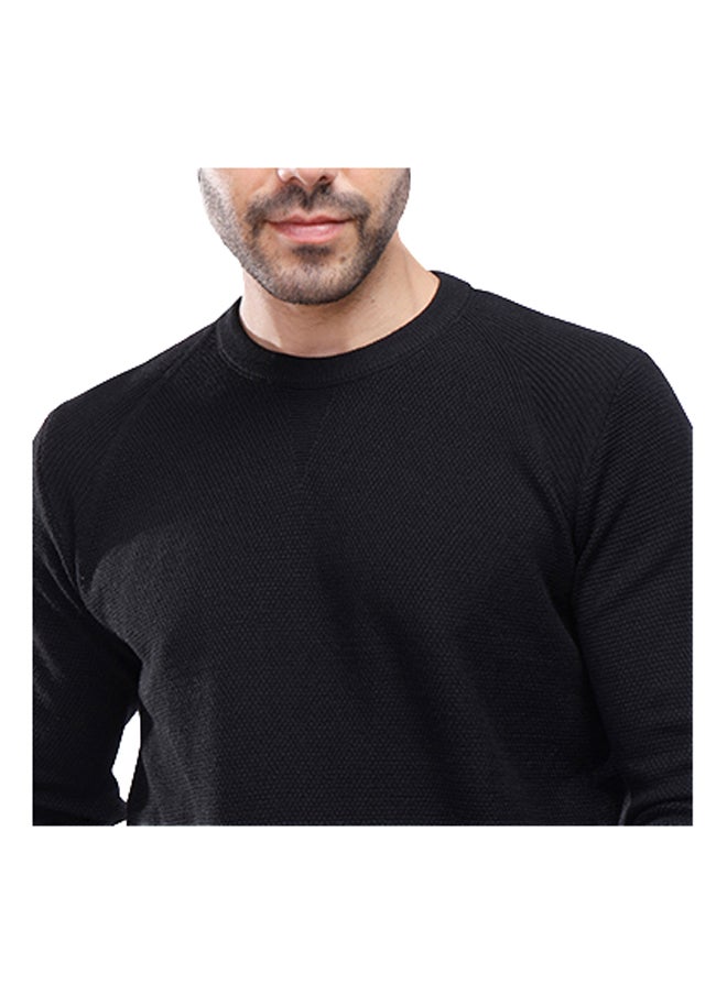 Coup - Coup Regular Fit Basic Pullover For Men Color Black - Image 1