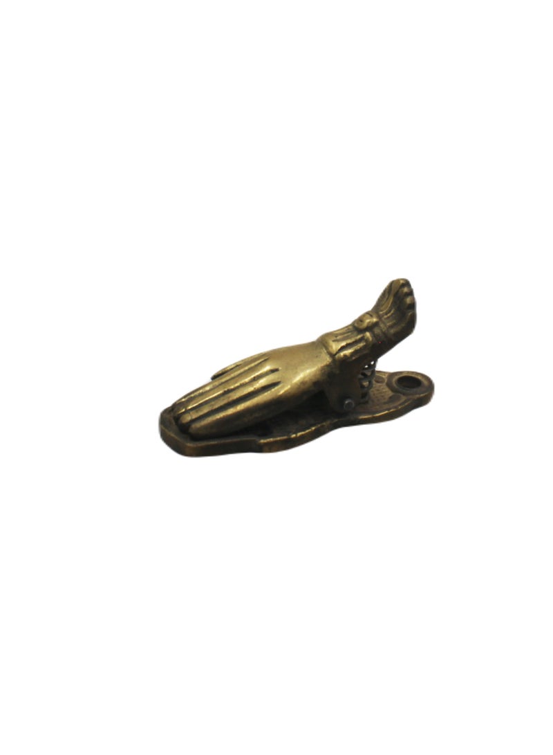 Antique Museum Handmade Antique Brass Nut Cutter  - Image 2