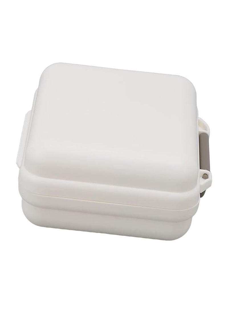 Pills Case 7 Compartments Small Portable PP Material Independent Opening Closing for Home for Travelling - Image 4