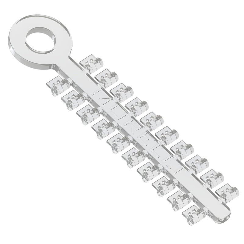 MORELLI Orthodontic Dental Morelli Rotator Elastic Crystal 100un - Image 1