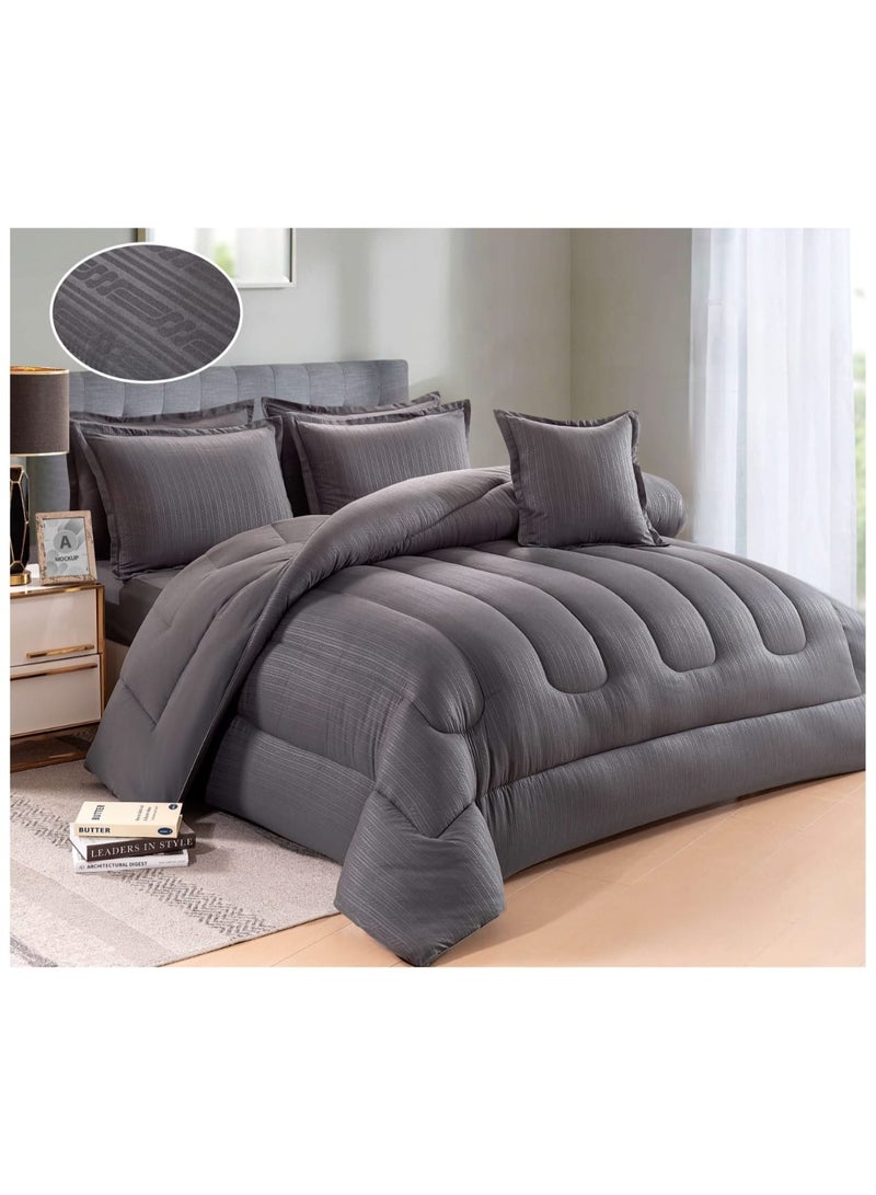 Deval Soft Double Bedspread Set 7 Pieces Summer - Image 1
