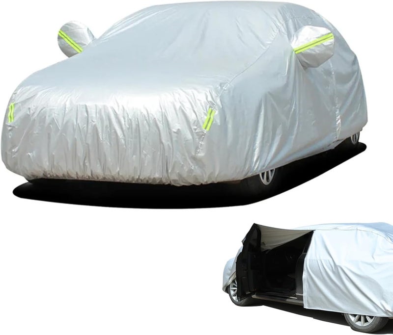 Universal Full Car Cover - UV, Water, and Dust Protection for Sedan (3XL) - Image 1